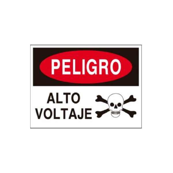 Peligro alto voltaje
