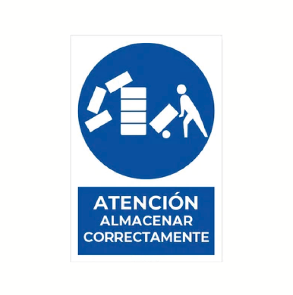 Atención almacenar correctamente