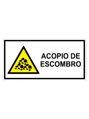 Acopio de escombro