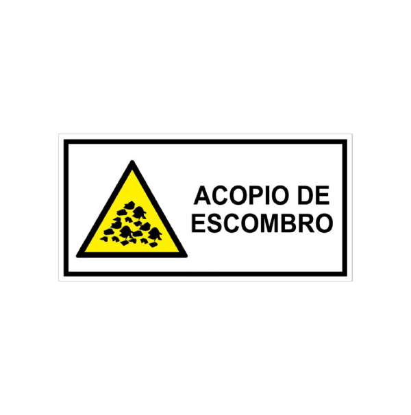 Acopio de escombro