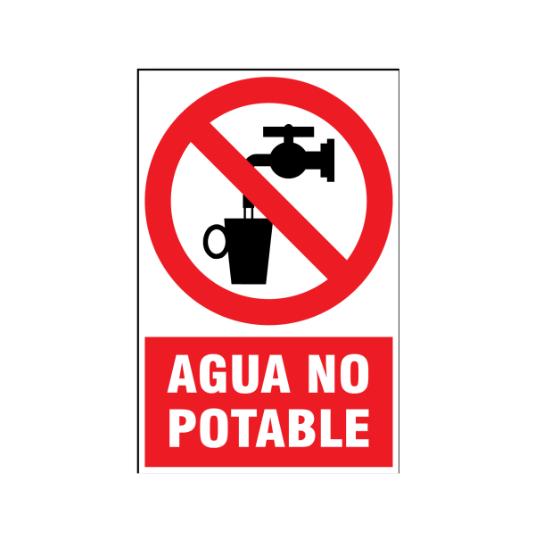 Agua no potable