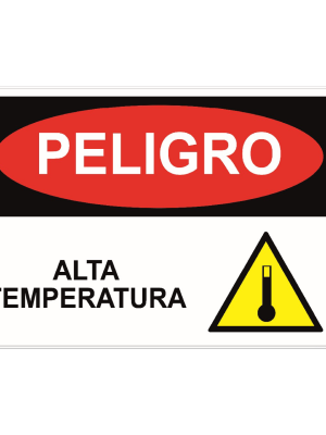 Peligro - Alta temperatura