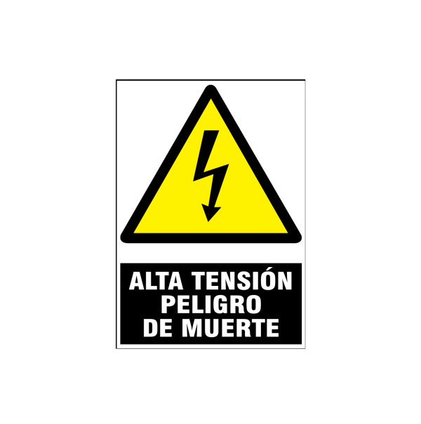 Alta tensión peligro de muerte