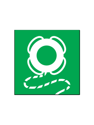 Aro salvavidas con rabiza