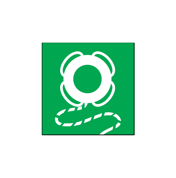 Aro salvavidas con rabiza