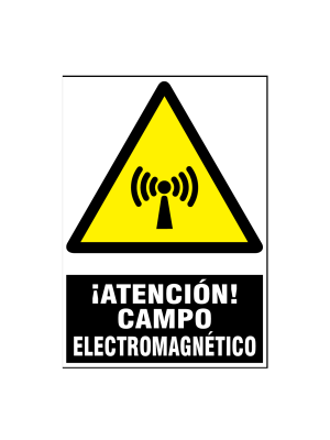 Atención campo electromagnético