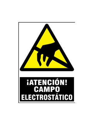 Atención campo electrostático