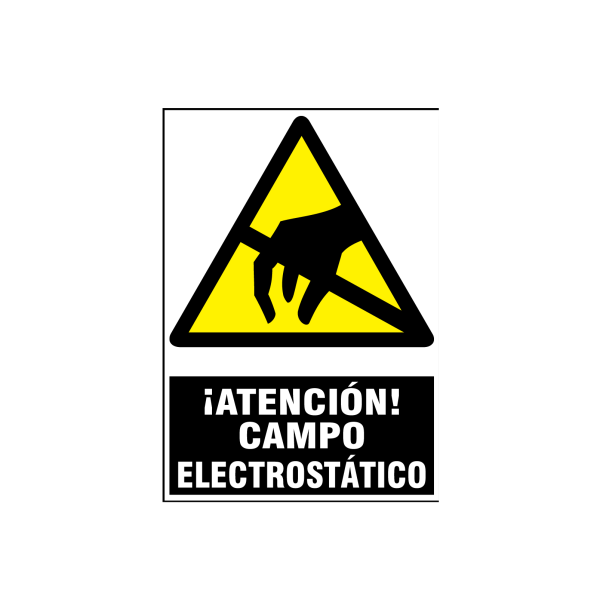 Atención campo electrostático