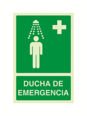 Ducha de emergencia