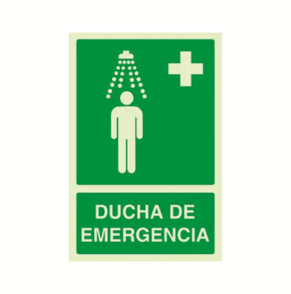 Ducha de emergencia