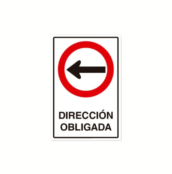 Dirección obligada (izquierda)