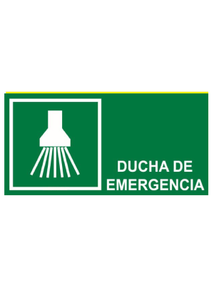 Ducha de emergencia