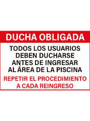Ducha obligatoria
