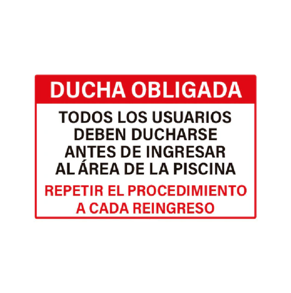 Ducha obligatoria