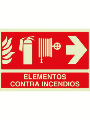 Elementos contra incendios (derecha)