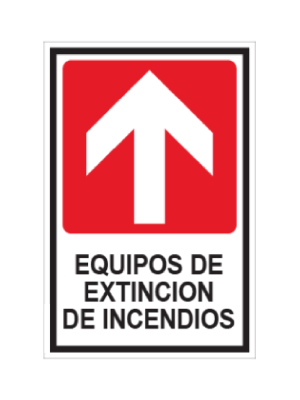Equipos de extinción de incendios (arriba)
