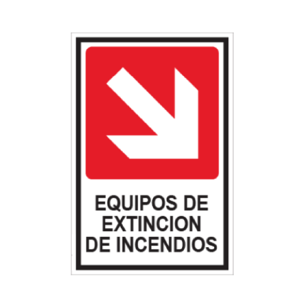 Equipo de extinción de incendios (derecha - abajo)