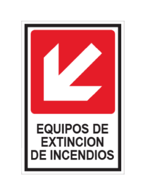 Equipos de extinción de incendios (izquierda - abajo)