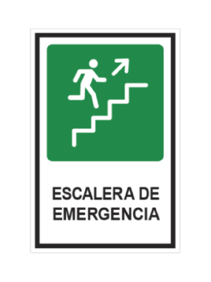 Escalera de emergencia (derecha - arriba)