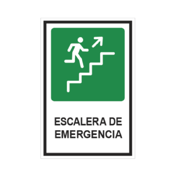 Escalera de emergencia (derecha - arriba)