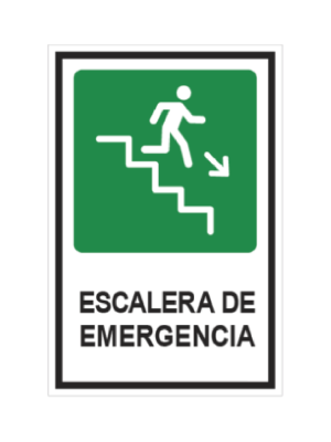 Escalera de emergencia (derecha - abajo)