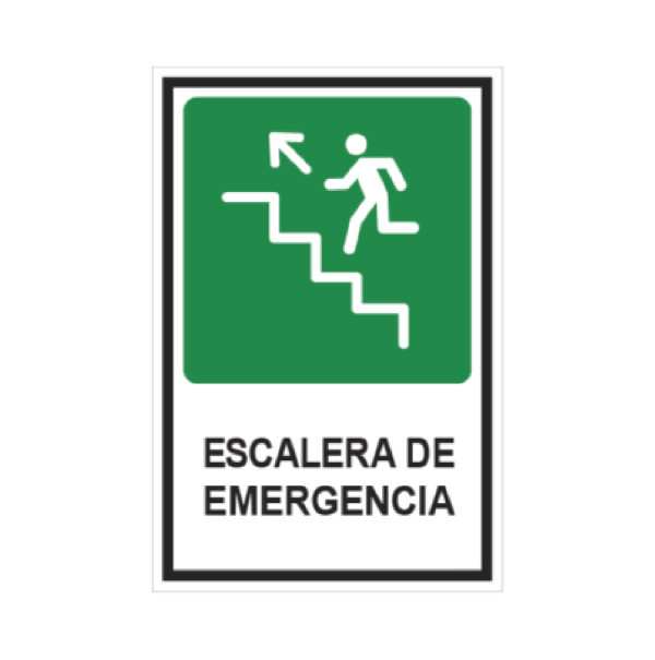 Escalera de emergencia (izquierda - arriba)