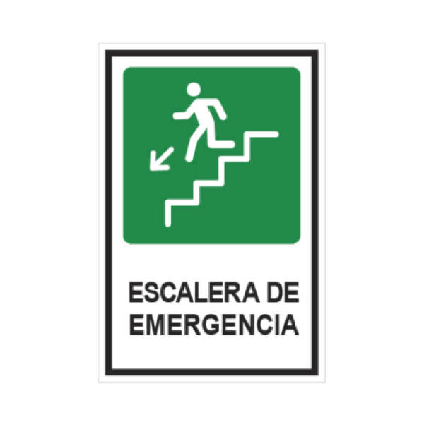Escalera de emergencia (izquierda - abajo)