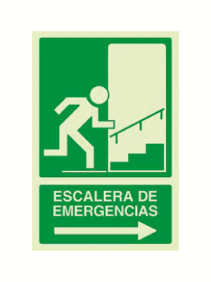 Escalera de emergencias (derecha)