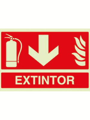 Extintor (abajo)