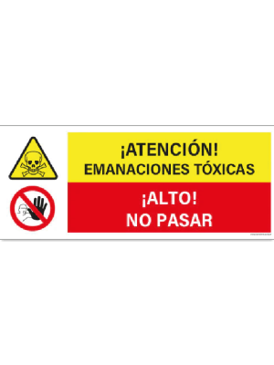 Emanaciones tóxicas - No pasar