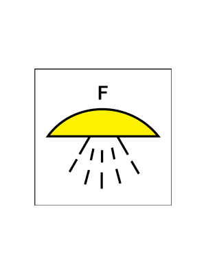 Espacio o grupo de espacios protegidos por un sistema de extinción de incendios