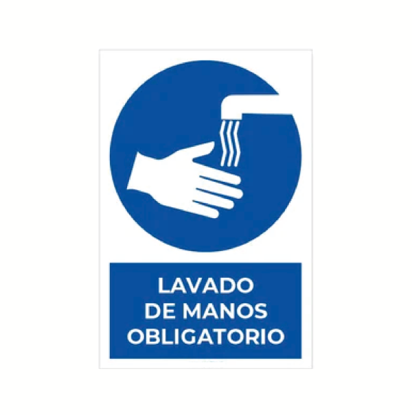 Lavado de manos obligatorio