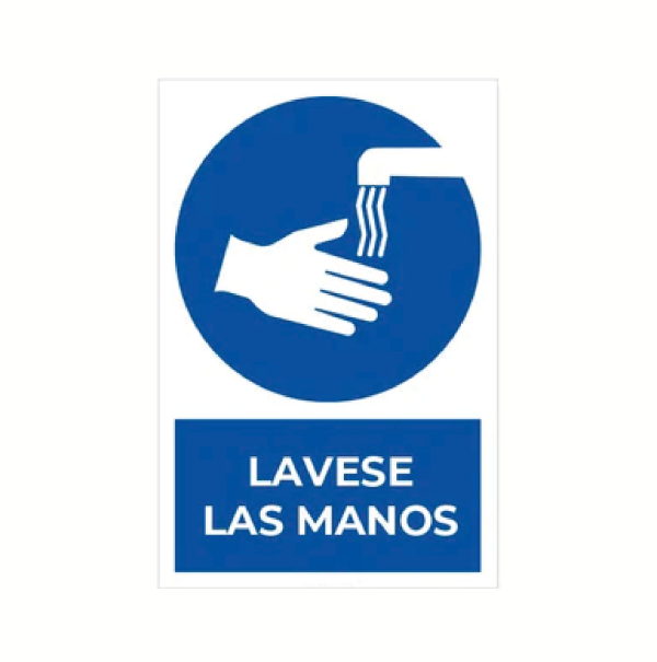 Lávese las manos