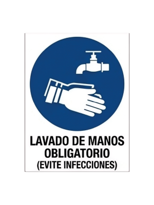 Lavado de manos obligatorio