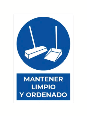 Mantener limpio y ordenado