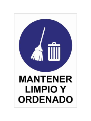Mantener limpio y ordenado