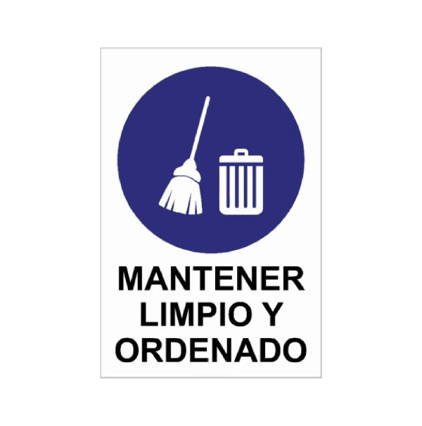 Mantener limpio y ordenado
