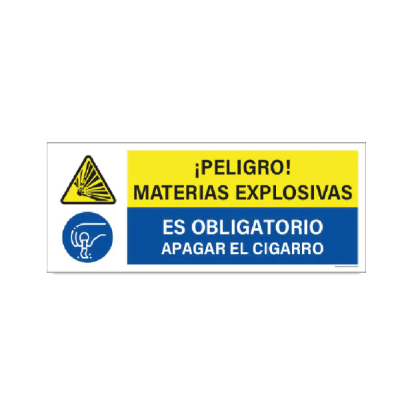 Material explosivo - Apagar el cigarro