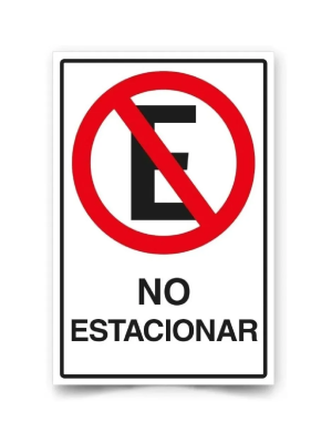 No estacionar