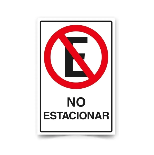 No estacionar