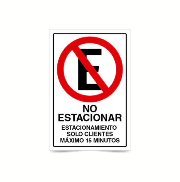 No estacionar