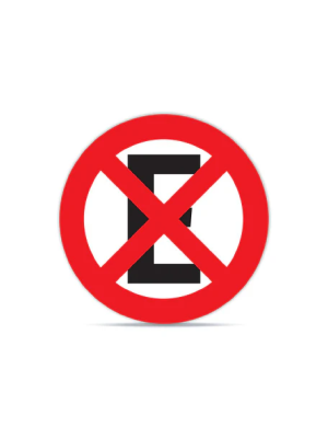 Prohibido estacionar y detenerse