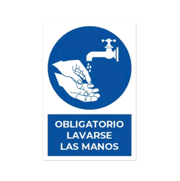 Obligatorio lavarse las manos