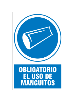 Obligatorio el uso de manguitos