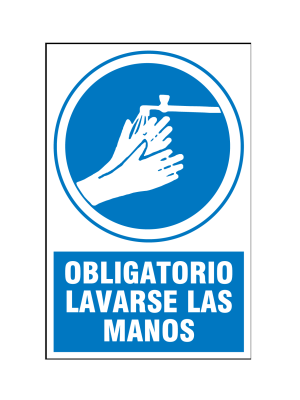 Obligatorio lavarse las manos