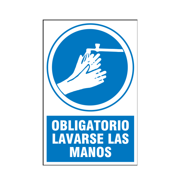 Obligatorio lavarse las manos