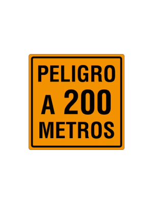 Peligro a 200 metros