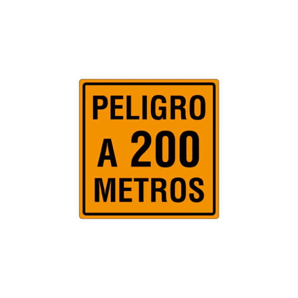 Peligro a 200 metros