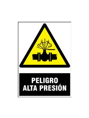 Peligro alta presión