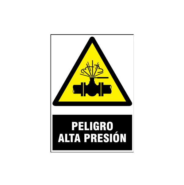 Peligro alta presión